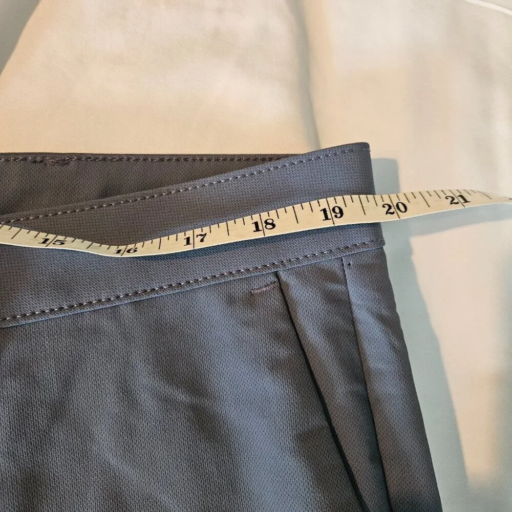 NWT Banana Republic Men's china blue‎ flat front Performance Pants 38 X 30